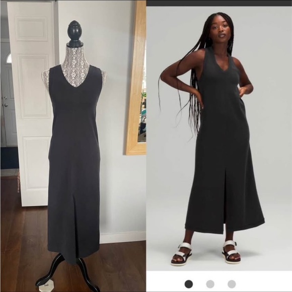 lululemon athletica Dresses & Skirts - Lululemon Ease of It All Dress. Softstream Fabric. Medium/Size 6. Dark Grey.